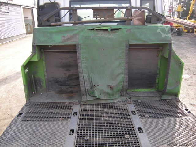 Truk derek MAN MAN 35.400, Zanner Plateau, Rampen, Winde