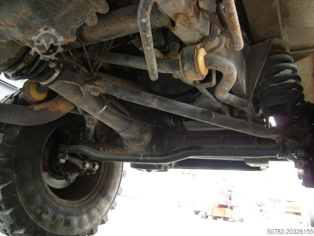 Τριαξονικό ανατρεπτικό βαν UNIMOG Unimog U1250 mit Kran