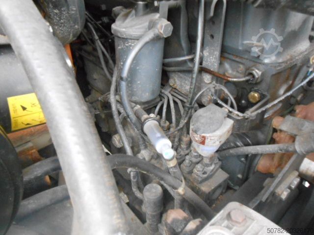 Camión volquete MERCEDES-BENZ U1450 427/11 mit Kran