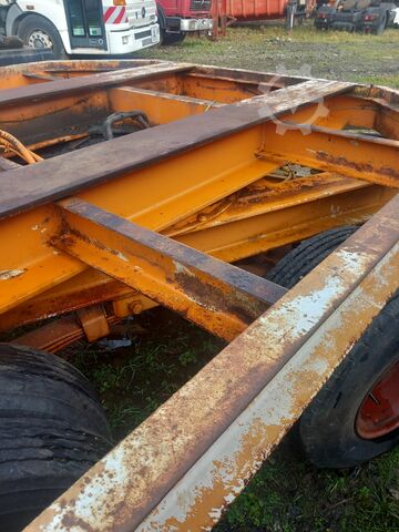 Vintage 4 axle low loader Müller Mitteltal 4 Achs Tieflader
