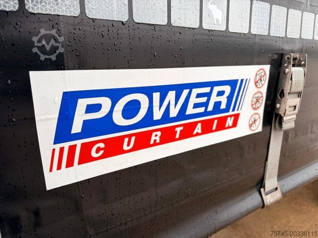 Otvorena poluprikolica sa ceradom SCHMITZ CARGOBULL SCB S3T * POWER CURTAIN * LIFT ACHSE