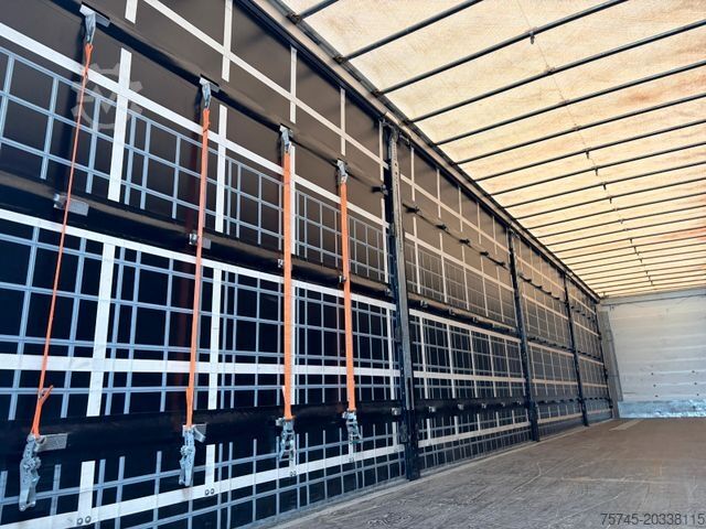Otvorena poluprikolica sa ceradom SCHMITZ CARGOBULL SCB S3T * POWER CURTAIN * LIFT ACHSE