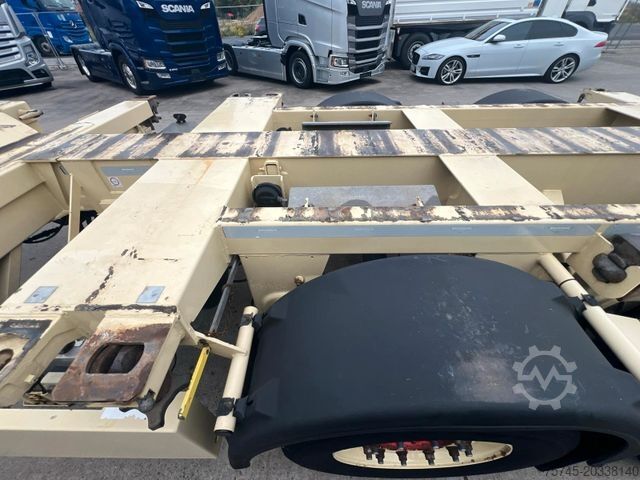 Hoán đổi thùng moóc bán rơ-moóc BROSHUIS MFCC * 45 FT * FRONT/HECKSCHUB * LIFT * SAF *