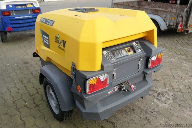 Auto prikolica ATLAS Atlas-Copco XAS 38, Kompressor, 7bar, Kubota