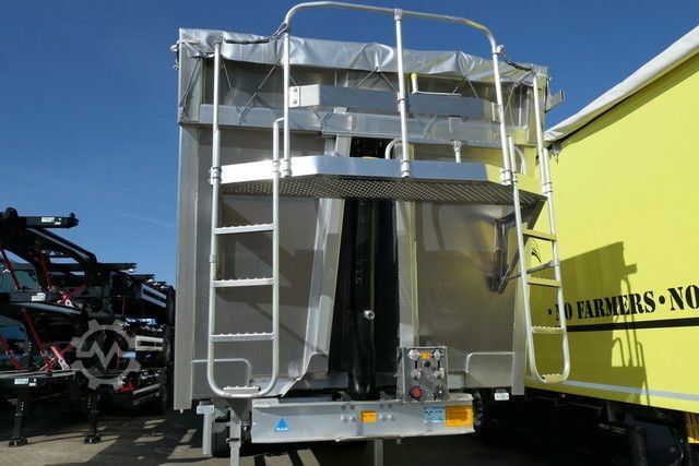 Sơ mi rơ moóc ben BENALU AGRILINER 95 H2200, Alu, 52m³, Alu-Chassis, SAF