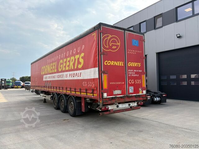 Bīdāmie tentiņi Van Hool S/00151 (BPW AXLES / BELGIAN TRAILER IN PERFECT...