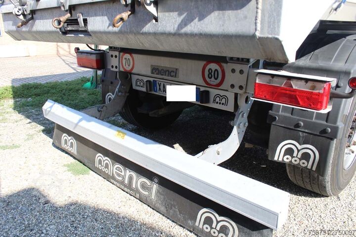 Semi-remorque benne Menci vasche ribaltabili 46m3 usate