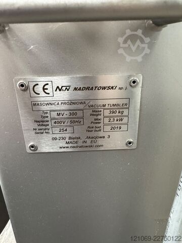 вакуумен бункер N&N nadratowski MV-300 tilting vacuum tu MV-300