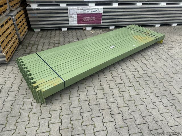 3.600 mm / Riel en K: 142 x 50 mm / Travesaño superior BITO PL38 Palettenregaltraverse Traverse Regal