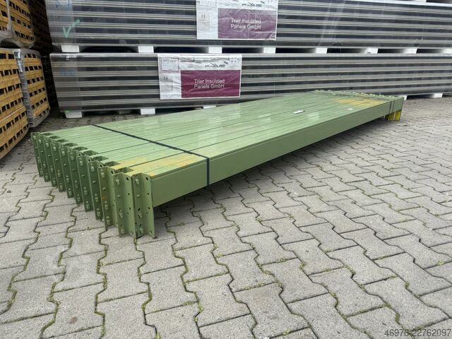 3.600 mm / Riel en K: 142 x 50 mm / Travesaño superior BITO PL38 Palettenregaltraverse Traverse Regal
