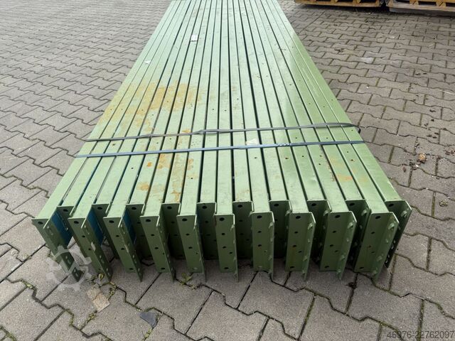 3.600 mm / Riel en K: 142 x 50 mm / Travesaño superior BITO PL38 Palettenregaltraverse Traverse Regal