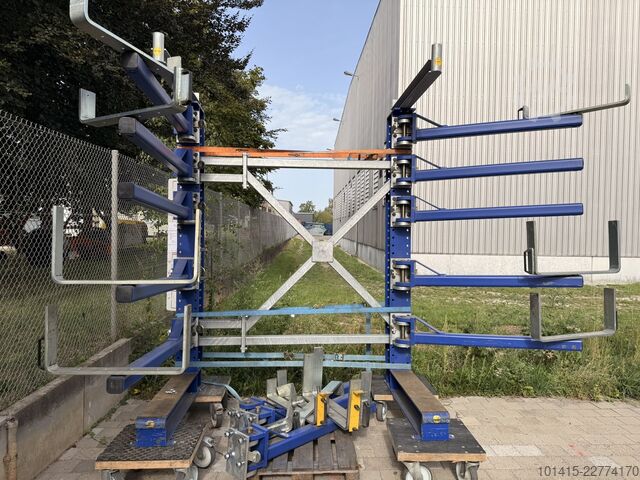 Průmyslový regál ArmStrong SwingOut® Schwerlast-Langgut-Lagersystem (DBGM)