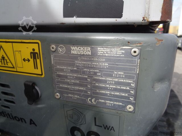 Otro WACKER ET24 VDS 2 x Löffel QC03 SW