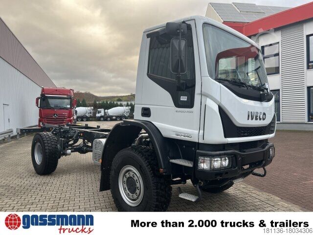 Chasis de camión Iveco EuroCargo ML150E24 WS 4x4, Euro3, mehrfach