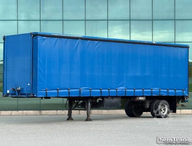 Auflieger mit Pritsche & Plane FLOOR FL0-12-102 CITY TRAILER TAIL LIFT GOOD CONDITION