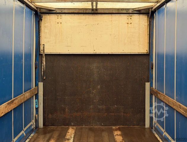 Auflieger mit Pritsche & Plane FLOOR FL0-12-102 CITY TRAILER TAIL LIFT GOOD CONDITION