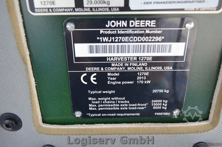 горска машина John Deere 1270E