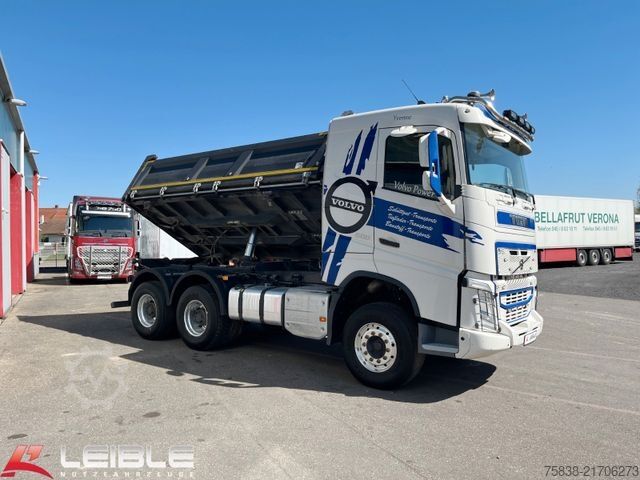 Three-sided tipper truck VOLVO FH 500 6x4 Dautel Kipper*Bordmatik*Rollverdeck