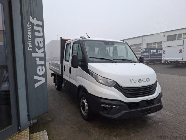 Transportador con plataforma y toldo IVECO Daily 35S14D Pritsche 2,8m / AHK / Klima
