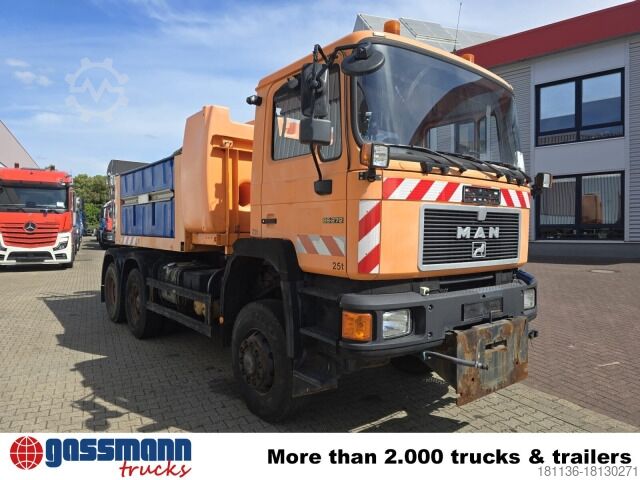 Kravas automašīnas šasija MAN F10 26.272 6x6, F90