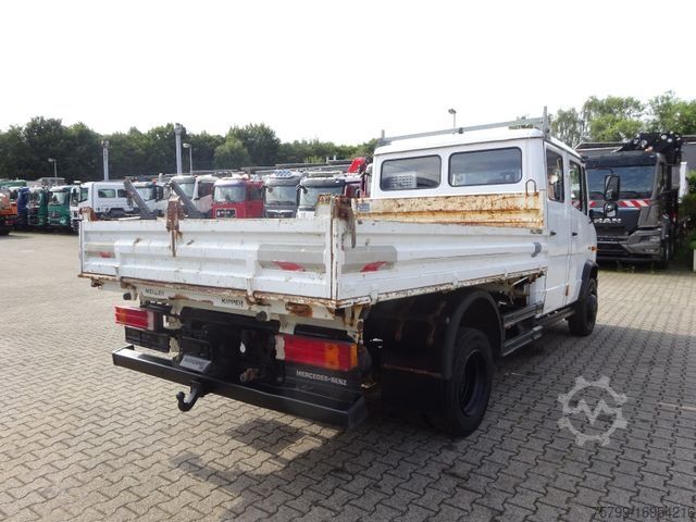 Trostrani kiper kombi MERCEDES-BENZ 816D Doppelkabine MEILLER 3Skipper