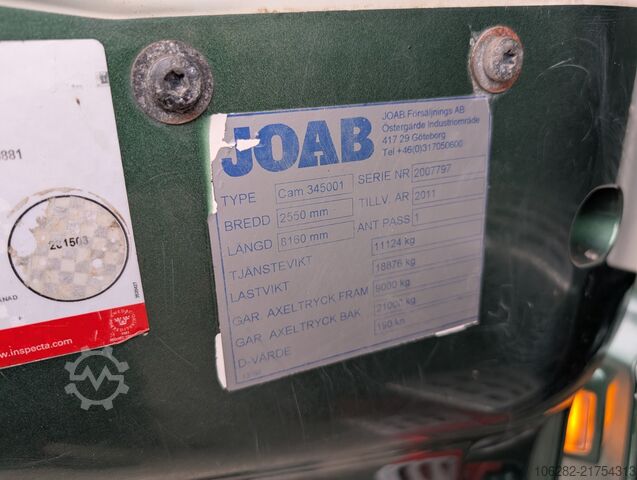 Hákový nosič kontejnerů Volvo FH500 6x4 JOAB Cameleont Luft/Luft