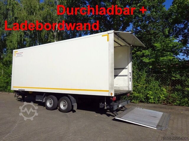 ボックストレーラー Möslein TKO 105 Schwebheim  Tandemkoffer, Ladebordwand + Durchladbar