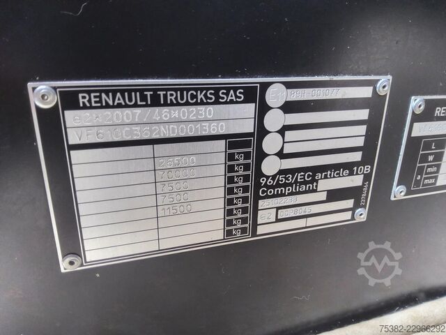  Renault T HIGH 480 6x2 - 70 TON PUSHER - EURO 6 - VF610...
