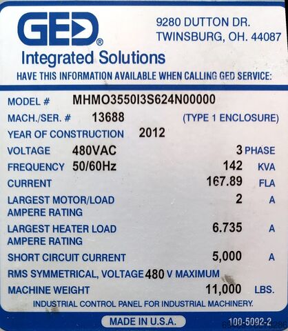 Insulating glass production line GED INTERCEPT LINE INSULATED GLASS LINE