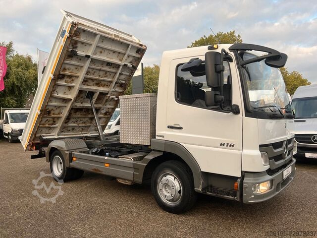 Carrinha basculante trilateral MERCEDES-BENZ Atego 816 Meiller 3-Seiten Kipper *AHK*