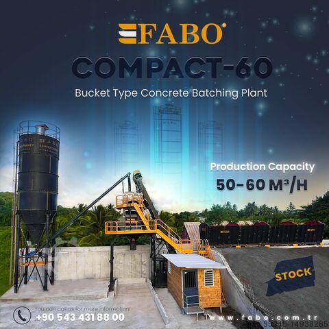 FABO Ready mix plant COMPACT-60
