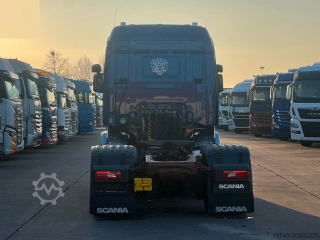 وحدة جرار قياسية SCANIA R410 * KIPPHYDRAULIK * ALCOA * 2X TANK *RETARDER