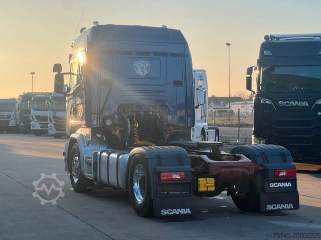 وحدة جرار قياسية SCANIA R410 * KIPPHYDRAULIK * ALCOA * 2X TANK *RETARDER