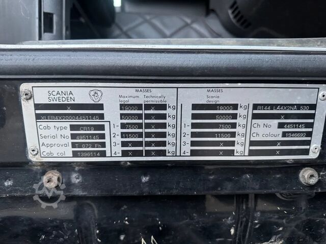 Standard-SZM Scania R144-530 Topline Retarder