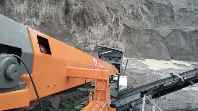 מפעל ריסוק Polygonmach PTS155   1500x5000mm  3 decks  track screen
