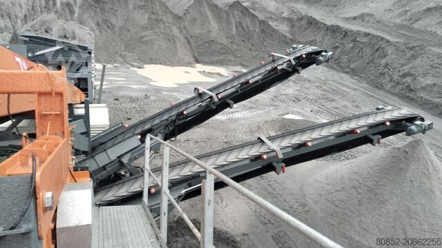 מפעל ריסוק Polygonmach PTS155   1500x5000mm  3 decks  track screen