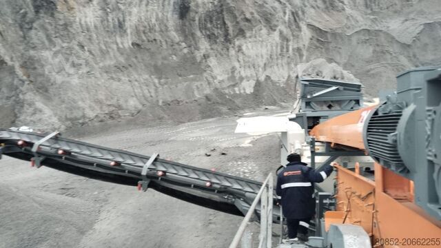 מפעל ריסוק Polygonmach PTS155   1500x5000mm  3 decks  track screen