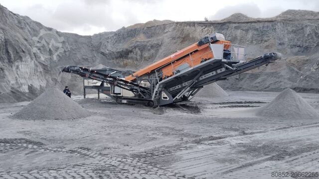 מפעל ריסוק Polygonmach PTS155   1500x5000mm  3 decks  track screen