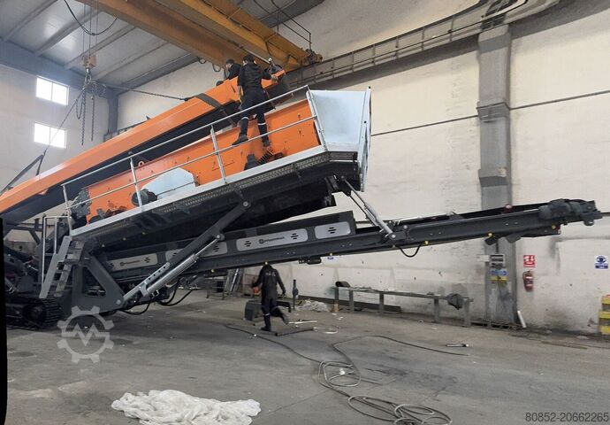 Дробильна установка Polygonmach PTV800  track mounted vertical shaft impactor