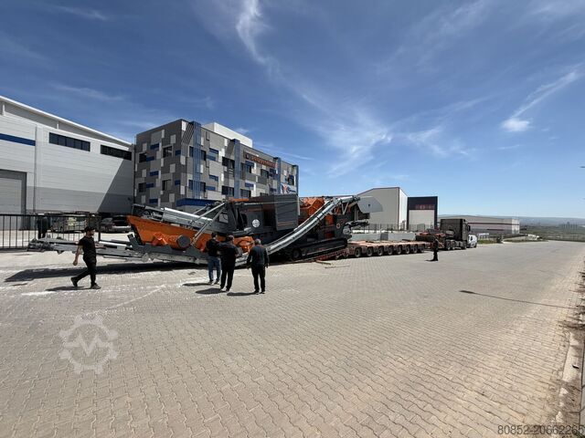 מפעל ריסוק Polygonmach PTV800  track mounted vertical shaft impactor