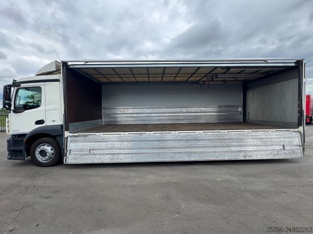 Camión de bebidas MERCEDES-BENZ ANTOS 2533  L / LBW / 2xAHK / LENKACHSE / 18 PAL