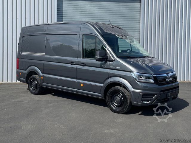 Yüksek tavanlı panelvan MAN TGE 3.200 L3H3 Kasten 4x4 AHK NAVI PDC KLIMA