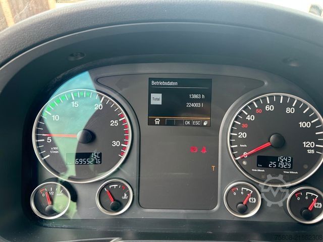 Swap body truck MAN TGX 26.460 XLX BDF Multi 2 Tanks Intarder ACC