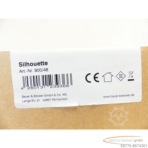 コンポーネント  Bauer  Böcker LED-Arbeitsleuchte Silhouette Gestensteuerung - ! - 900/48