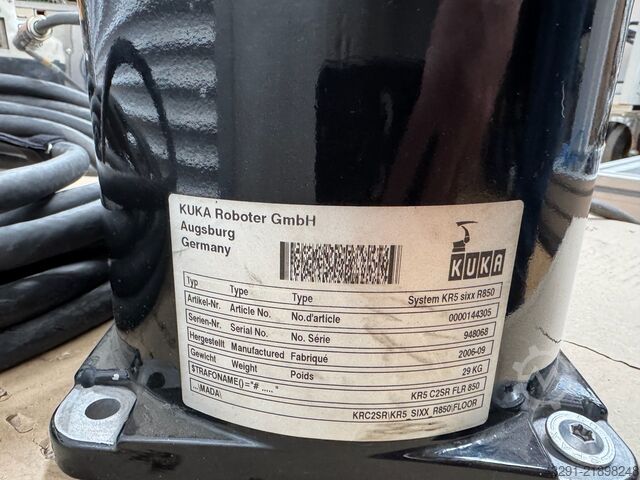 Tööstusrobot KUKA KRC2sr + KCP2 + KR5 sixx R850