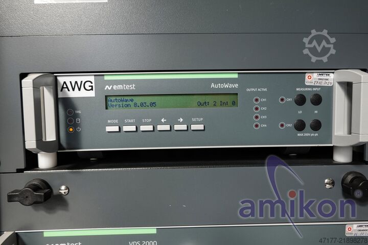 Система за тестване на електрическата инсталация на превозното средство emtest / AMETEK AutoWave VDS 200Q Automotive EMC