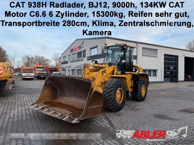 Pemuat roda CATERPILLAR 938H Klima Kamera Zentralschmierung