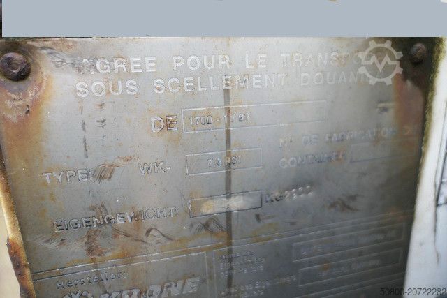 Swap body truck Krone WK-7.3 RST, BDF, Rolltor, Wechselkoffer