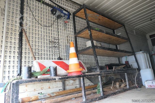 Box truck MERCEDES-BENZ 2545 L Actros 6x2, Retader, für Bohrgeräte, AHK