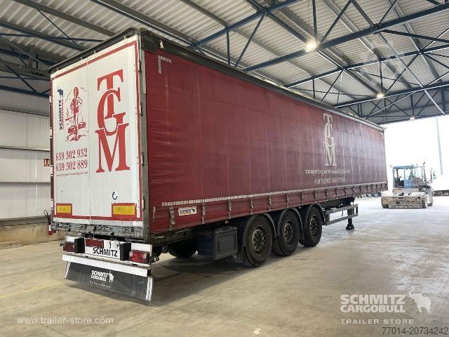 Відкритий напівпричіп з тентом Schmitz Cargobull Curtainsider Coil